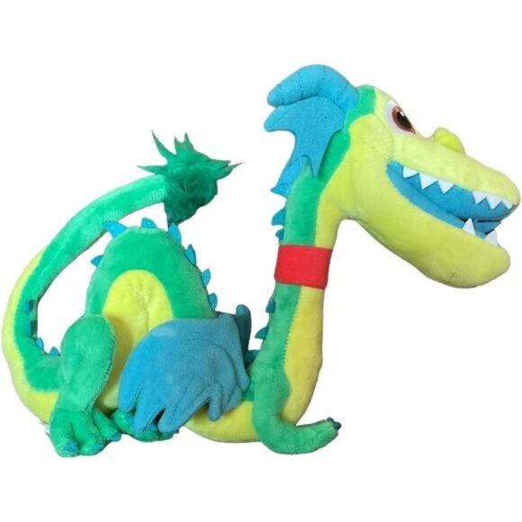 Onward Blazey the Dragon Green Plush Disney Store Stuffed Toy Pixar 8" - Picture 2 of 5